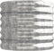 vidaXL - Plantenbak - 114x40x36 - cm - gepoedercoat - staal - zilverkleurig