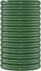 vidaXL - Plantenbak - 114x40x68 - cm - gepoedercoat - staal - groen