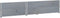 vidaXL - Plantenbak - 120x80 - cm - massief - grenenhout - grijs