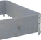 vidaXL - Plantenbak - 120x80 - cm - massief - grenenhout - grijs