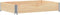 vidaXL - Plantenbak - 120x80 - cm - massief - grenenhout