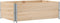 vidaXL - Plantenbak - 120x80 - cm - massief - grenenhout