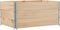 vidaXL - Plantenbak - 120x80 - cm - massief - grenenhout