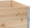 vidaXL - Plantenbak - 120x80 - cm - massief - grenenhout