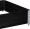vidaXL - Plantenbak - 120x80 - cm - massief - grenenhout - zwart