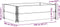 vidaXL - Plantenbak - 120x80 - cm - massief - grenenhout - zwart