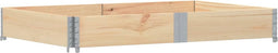 vidaXL - Plantenbak - 150x100 - cm - massief - grenenhout