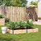 vidaXL - Plantenbak - 150x100 - cm - massief - grenenhout