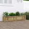 vidaXL - Plantenbak - 150x31x31 - cm - geïmpregneerd - grenenhout