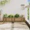 vidaXL - Plantenbak - 150x31x31 - cm - geïmpregneerd - grenenhout