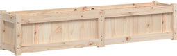 vidaXL - Plantenbak - 150x31x31 - cm - massief - grenenhout