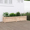 vidaXL - Plantenbak - 150x31x31 - cm - massief - grenenhout