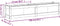 vidaXL - Plantenbak - 150x31x31 - cm - massief - grenenhout - wasbruin