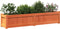 vidaXL - Plantenbak - 150x31x31 - cm - massief - grenenhout - wasbruin