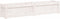 vidaXL - Plantenbak - 150x31x31 - cm - massief - grenenhout - wit