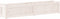 vidaXL - Plantenbak - 150x31x31 - cm - massief - grenenhout - wit