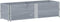 vidaXL - Plantenbak - 150x50 - cm - massief - grenenhout - grijs