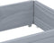 vidaXL - Plantenbak - 150x50 - cm - massief - grenenhout - grijs