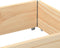 vidaXL - Plantenbak - 150x50 - cm - massief - grenenhout