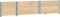 vidaXL - Plantenbak - 150x50 - cm - massief - grenenhout