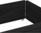vidaXL - Plantenbak - 150x50 - cm - massief - grenenhout - zwart