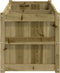 vidaXL - Plantenbak - 150x50x50 - cm - geïmpregneerd - grenenhout