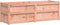 vidaXL - Plantenbak - 150x50x50 - cm - massief - douglashout