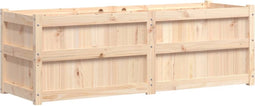 vidaXL - Plantenbak - 150x50x50 - cm - massief - grenenhout