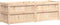 vidaXL - Plantenbak - 150x50x50 - cm - massief - grenenhout