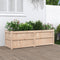 vidaXL - Plantenbak - 150x50x50 - cm - massief - grenenhout