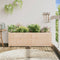 vidaXL - Plantenbak - 150x50x50 - cm - massief - grenenhout