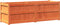 vidaXL - Plantenbak - 150x50x50 - cm - massief - grenenhout - wasbruin