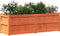 vidaXL - Plantenbak - 150x50x50 - cm - massief - grenenhout - wasbruin