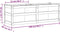 vidaXL - Plantenbak - 150x50x50 - cm - massief - grenenhout - wasbruin