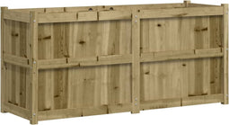 vidaXL - Plantenbak - 150x50x70 - cm - geïmpregneerd - grenenhout