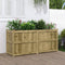 vidaXL - Plantenbak - 150x50x70 - cm - geïmpregneerd - grenenhout