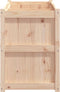 vidaXL - Plantenbak - 150x50x70 - cm - massief - grenenhout