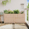 vidaXL - Plantenbak - 150x50x70 - cm - massief - grenenhout