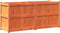vidaXL - Plantenbak - 150x50x70 - cm - massief - grenenhout - wasbruin