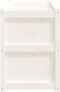 vidaXL - Plantenbak - 150x50x70 - cm - massief - grenenhout - wit