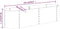 vidaXL - Plantenbak - 152x40x36 - cm - gepoedercoat - staal - bruin