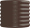 vidaXL - Plantenbak - 152x40x36 - cm - gepoedercoat - staal - bruin