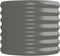 vidaXL - Plantenbak - 152x40x36 - cm - gepoedercoat - staal - grijs