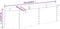 vidaXL - Plantenbak - 152x40x36 - cm - gepoedercoat - staal - grijs