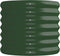 vidaXL - Plantenbak - 152x40x36 - cm - gepoedercoat - staal - groen