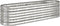 vidaXL - Plantenbak - 152x40x36 - cm - gepoedercoat - staal - zilverkleurig