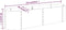 vidaXL - Plantenbak - 152x40x36 - cm - gepoedercoat - staal - zilverkleurig