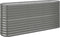 vidaXL - Plantenbak - 152x40x68 - cm - gepoedercoat - staal - grijs