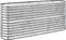 vidaXL - Plantenbak - 152x40x68 - cm - gepoedercoat - staal - zilverkleurig