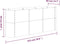 vidaXL - Plantenbak - 152x40x68 - cm - gepoedercoat - staal - zilverkleurig